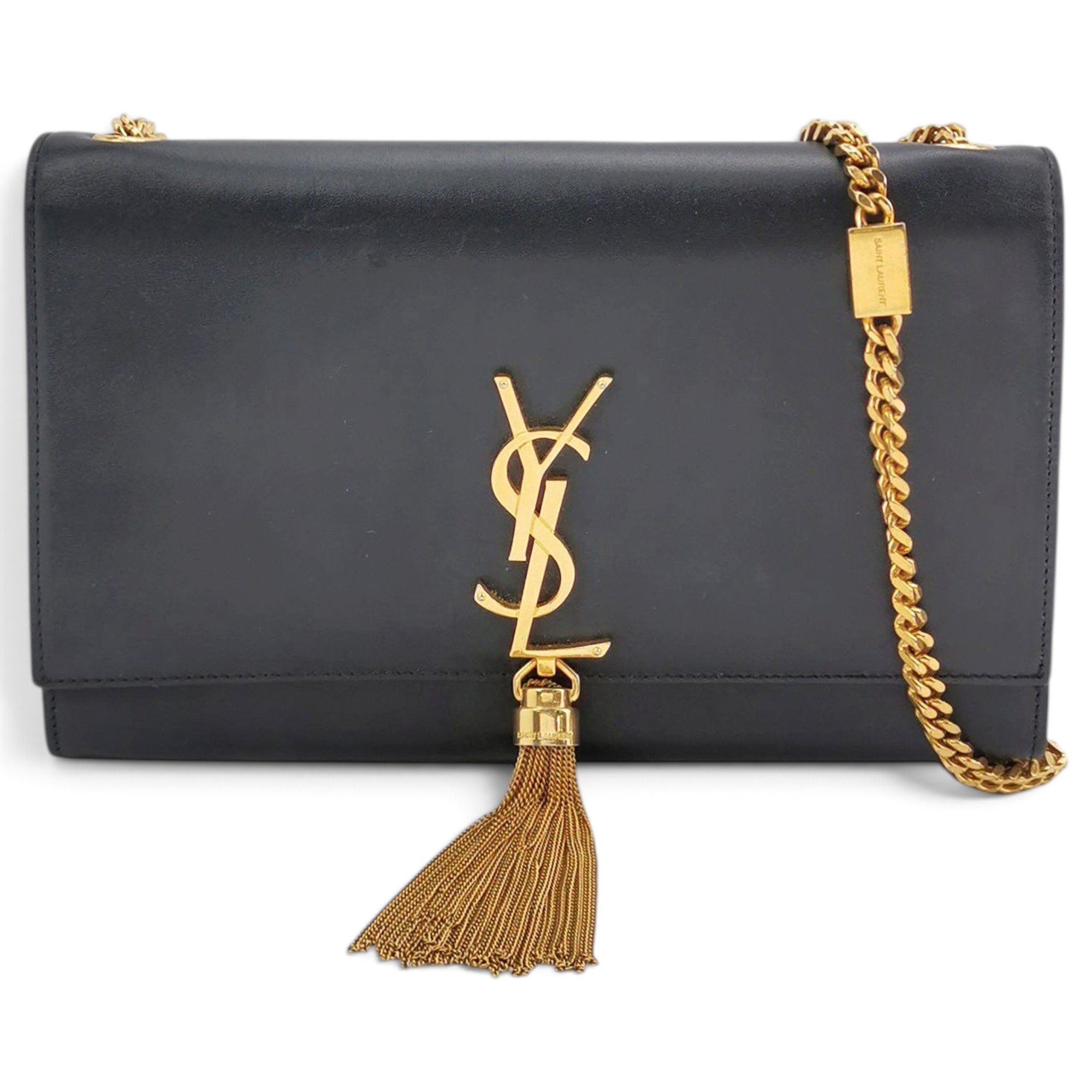 Pompom Kate leather crossbody bag