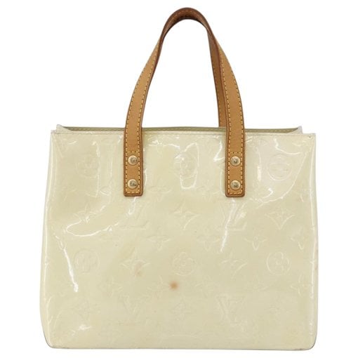 Reade patent leather handbag
