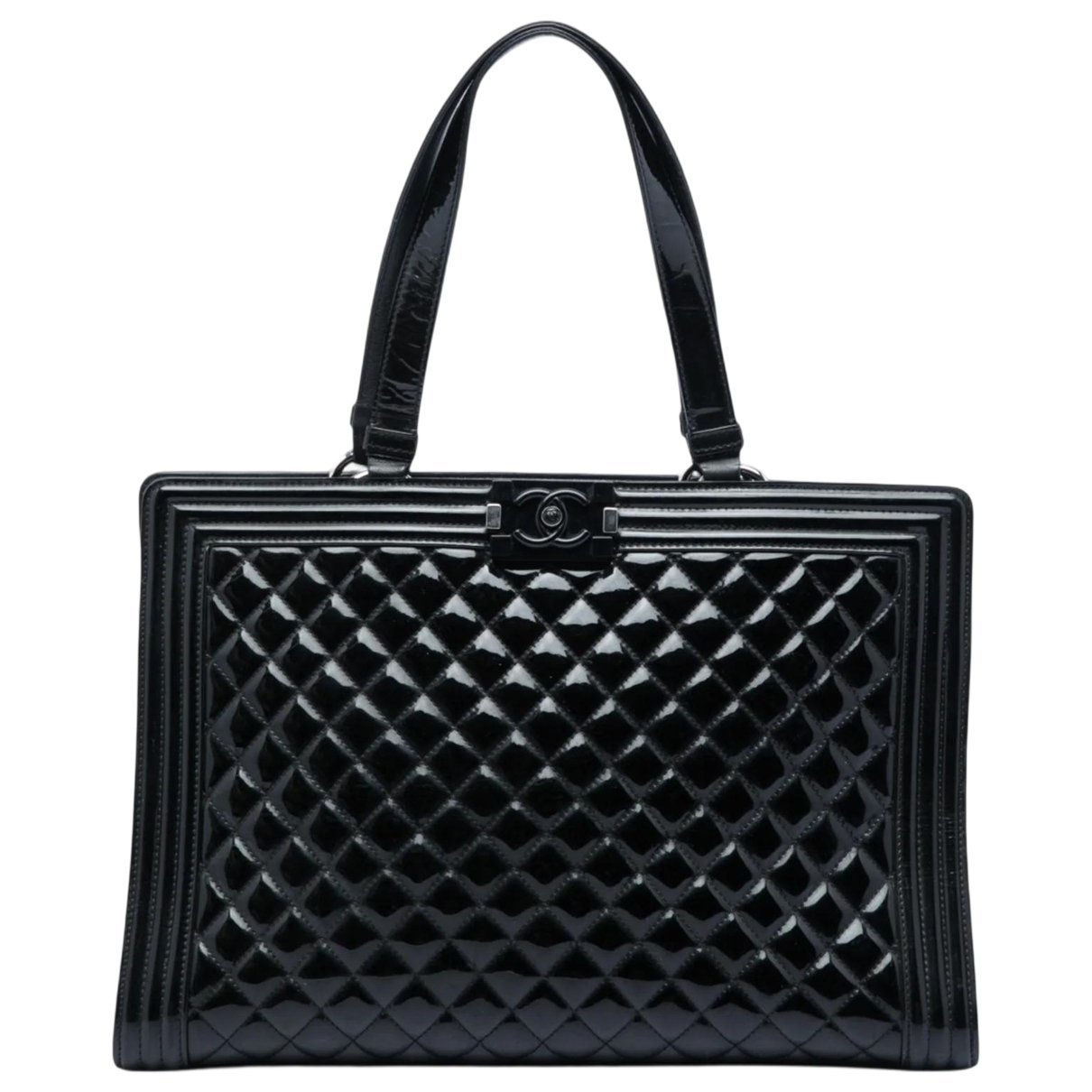 Boy leather tote