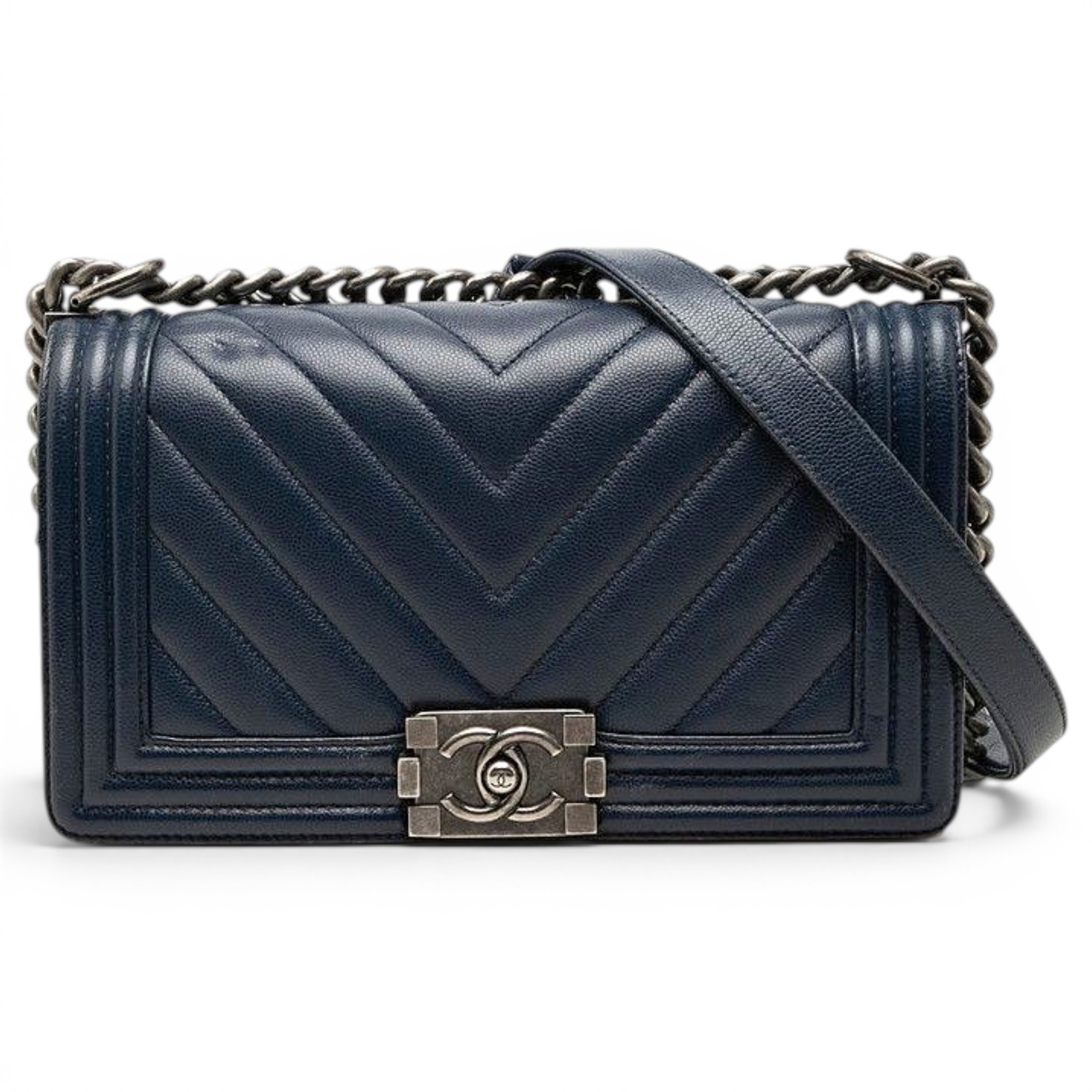 Boy leather handbag