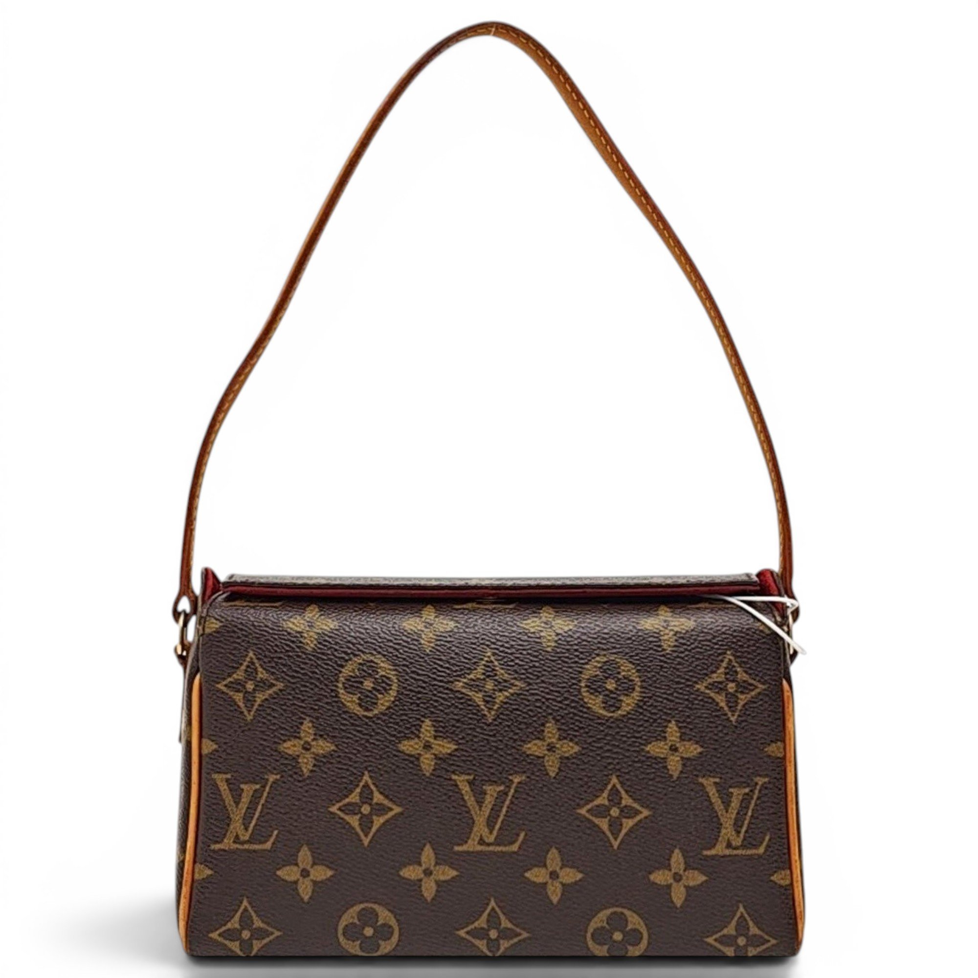Recital leather handbag