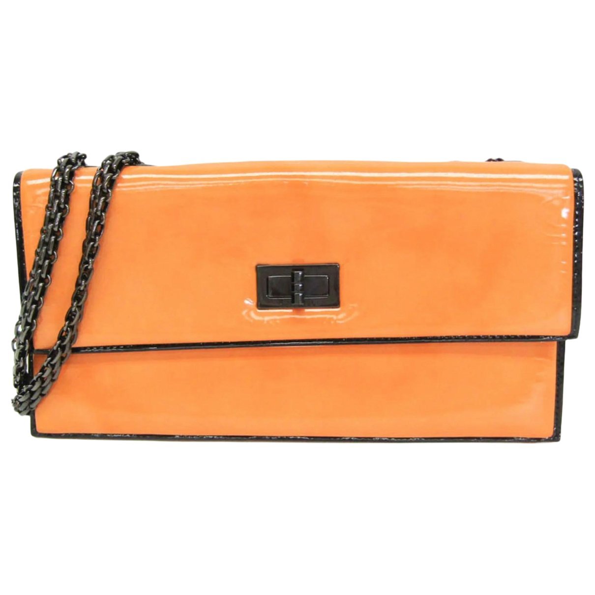 2.55 leather clutch bag