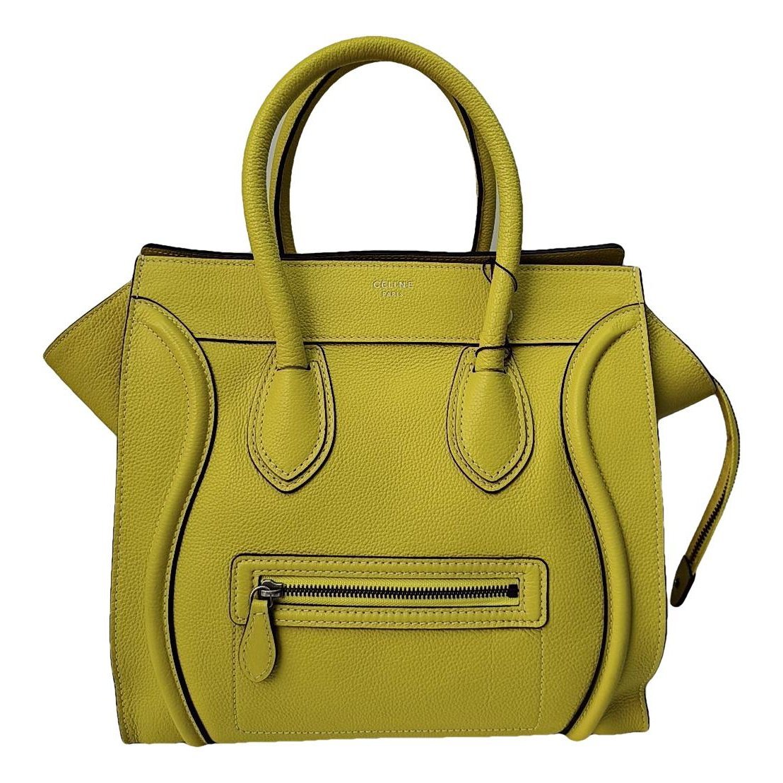 Luggage leather handbag