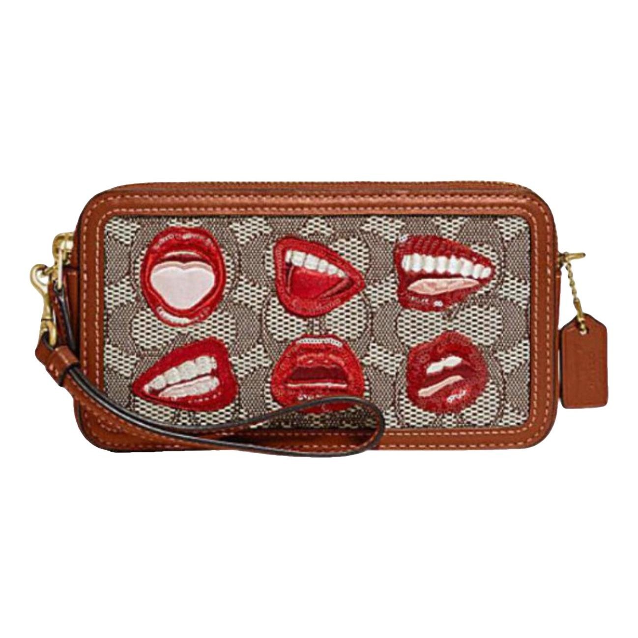 Leather crossbody bag
