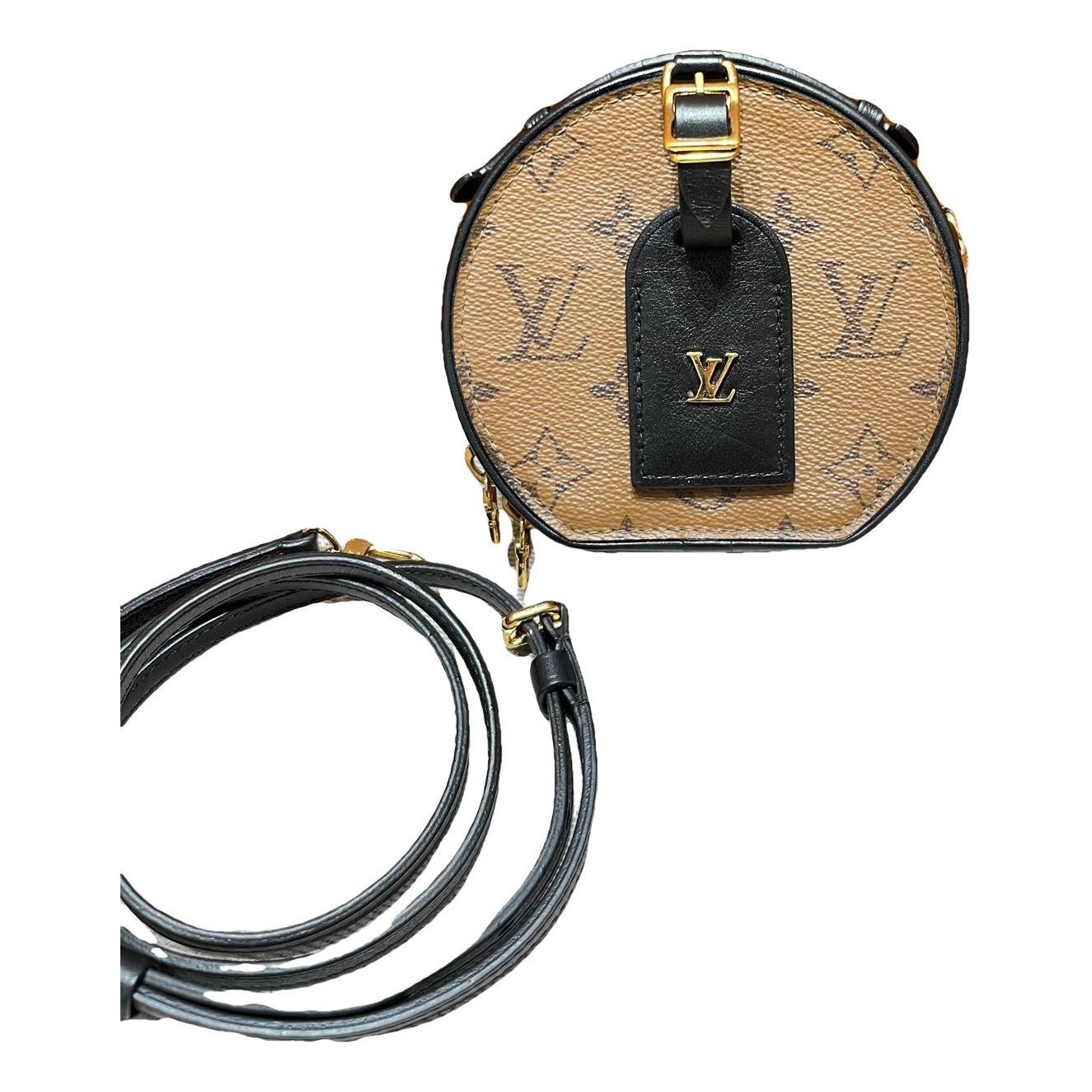 Boîte chapeau souple leather crossbody bag