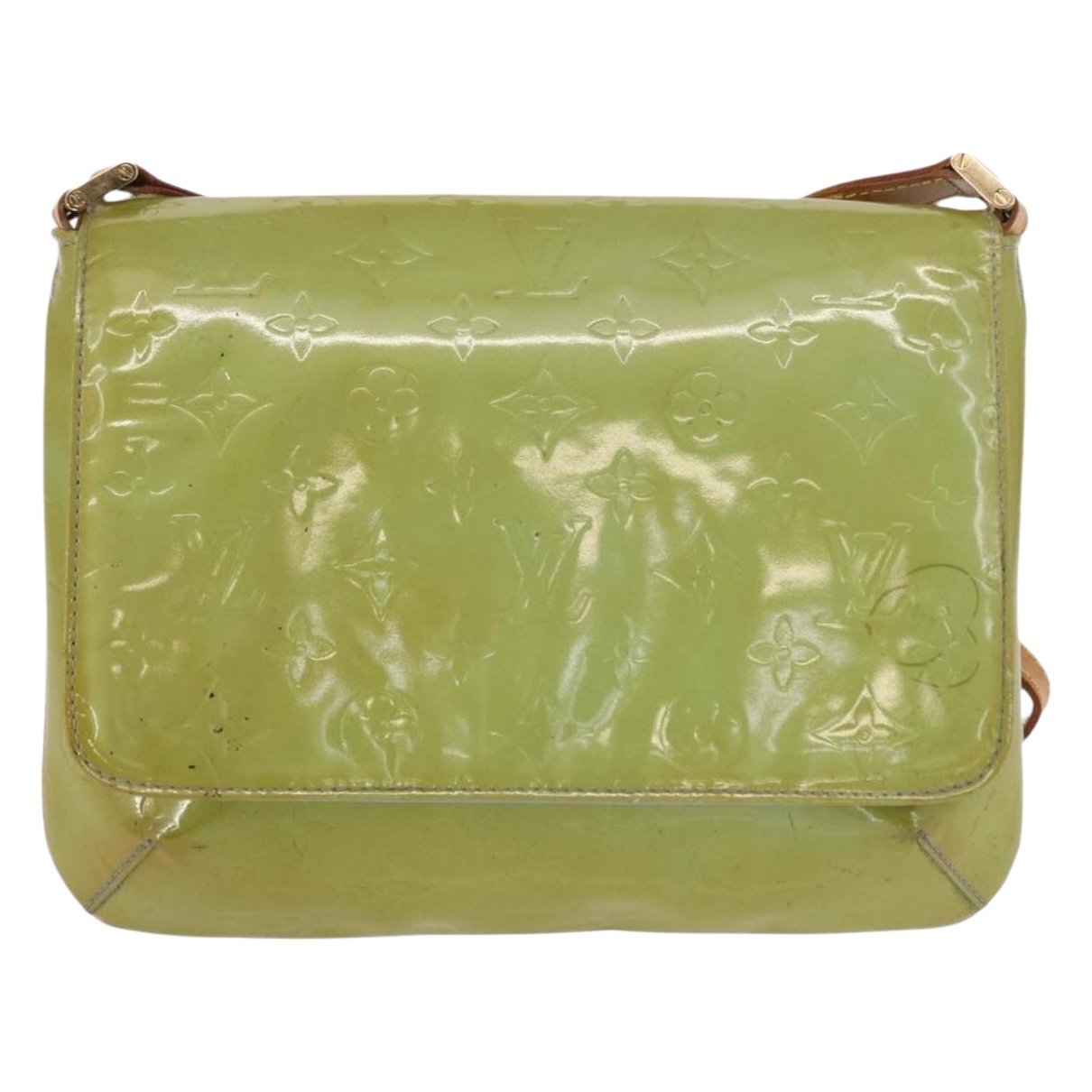 Thompson patent leather handbag