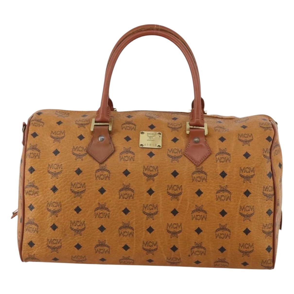 Leather travel bag