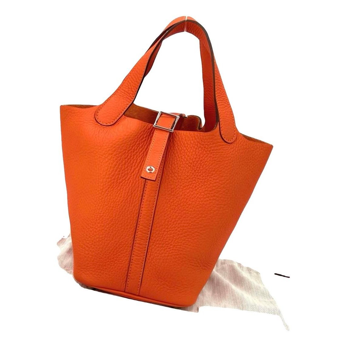 Picotin leather handbag