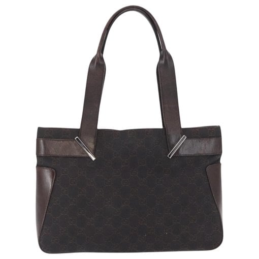 Leather tote