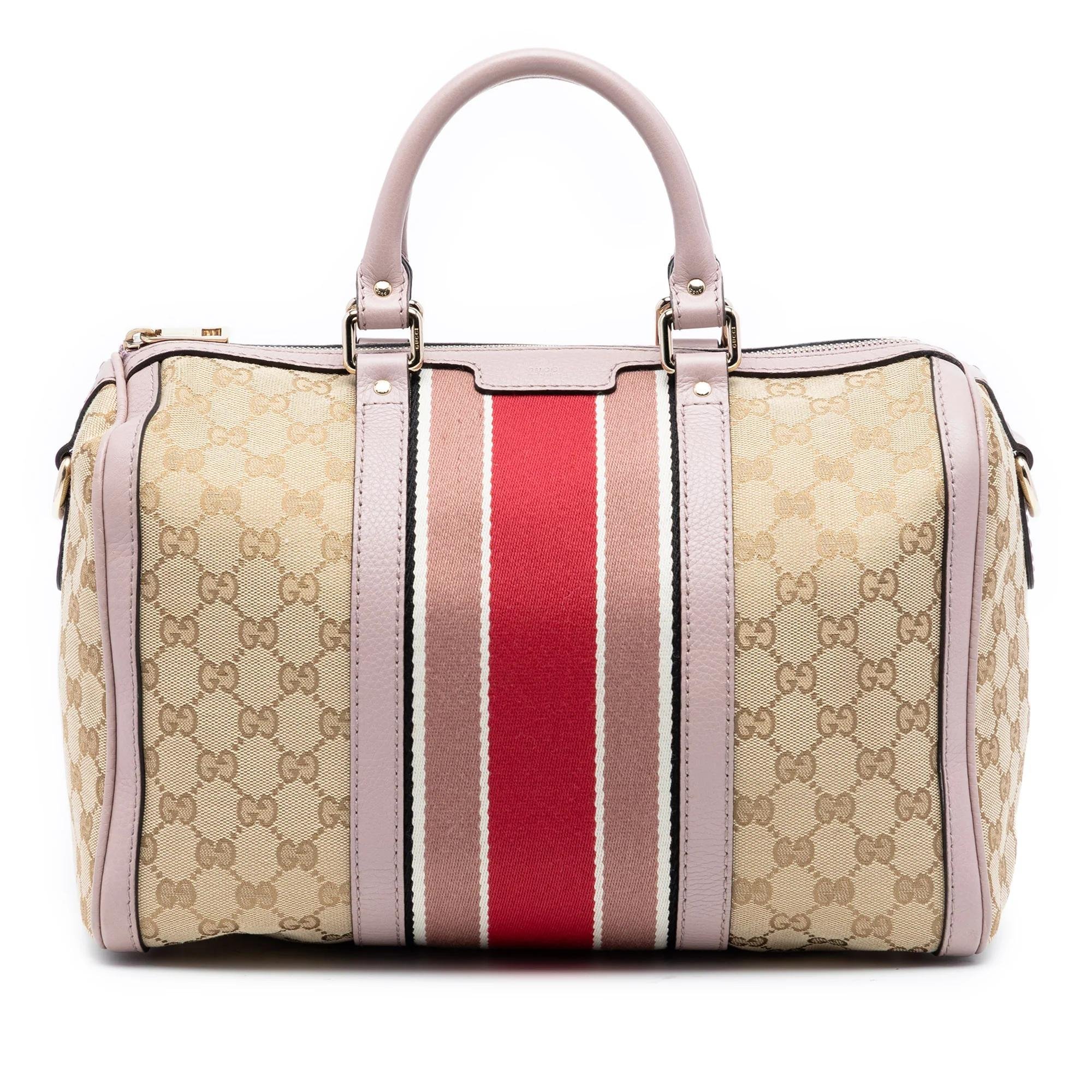 Boston leather handbag