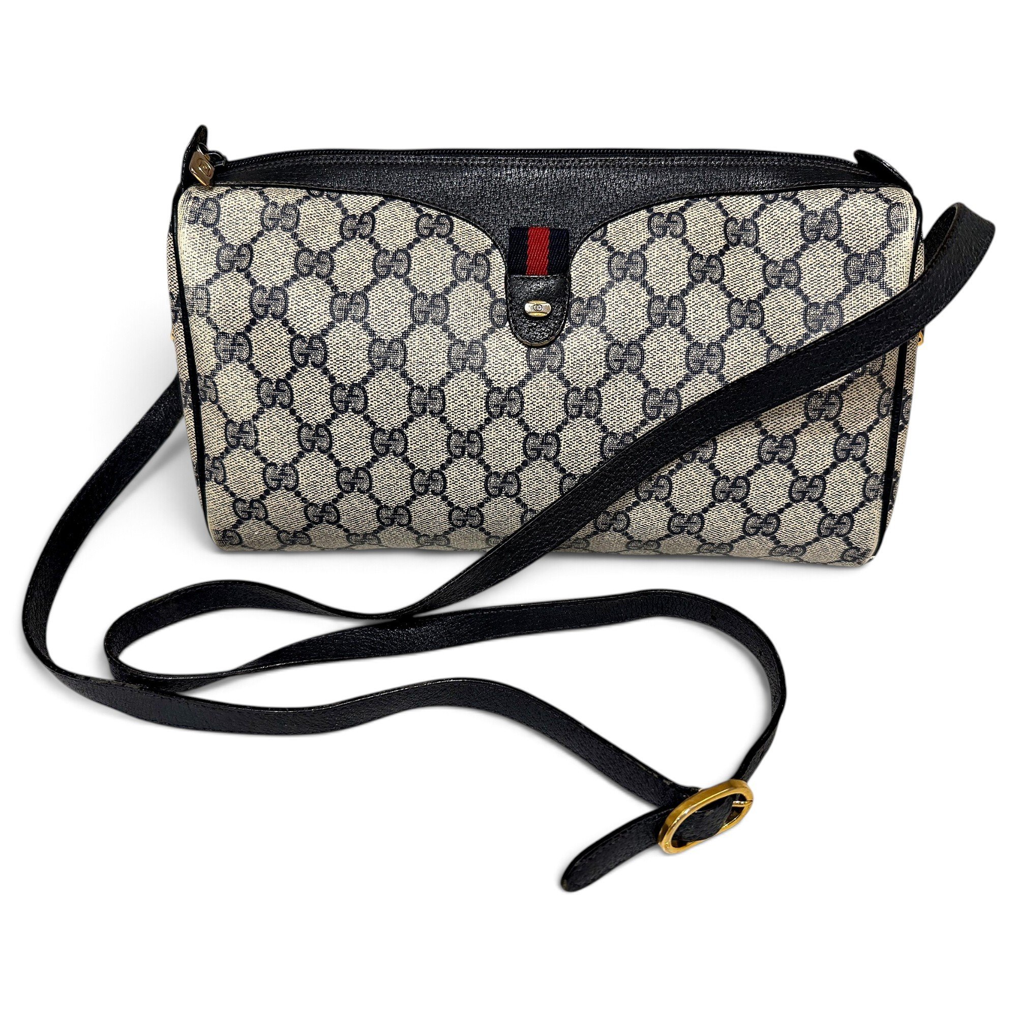Ophidia leather crossbody bag