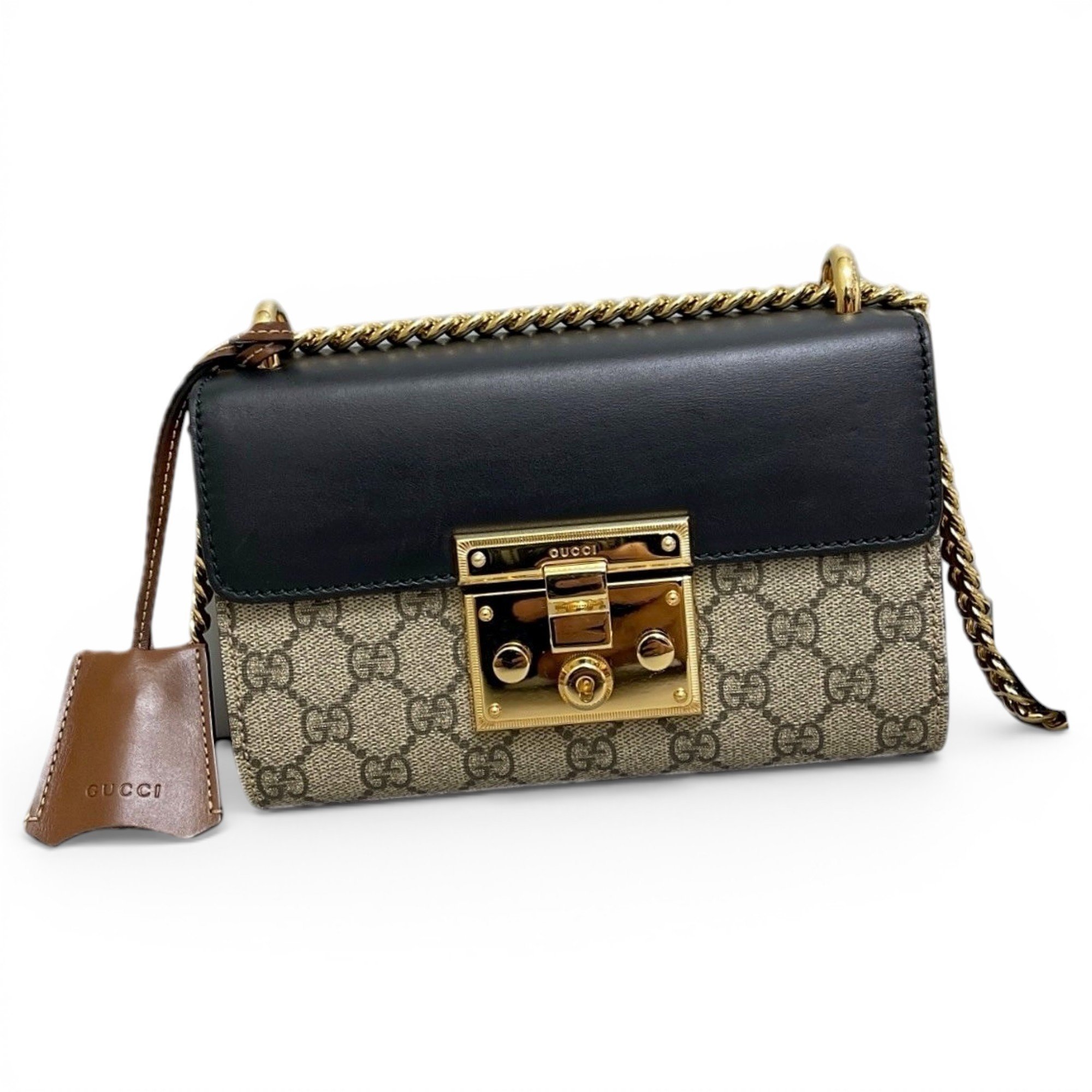 Padlock cloth handbag