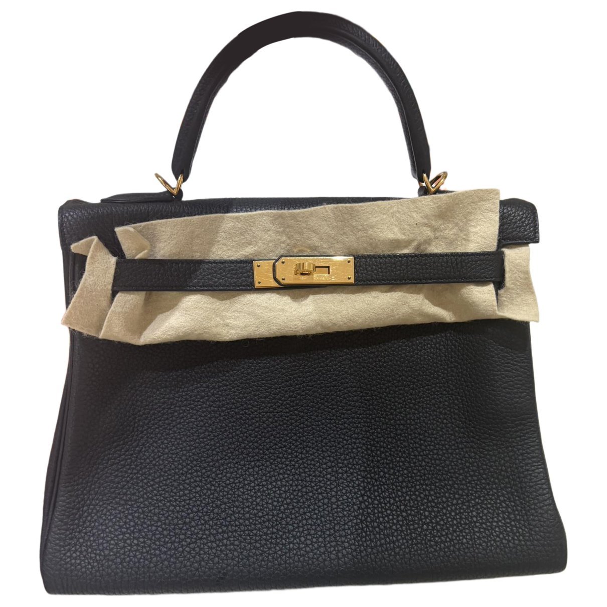Kelly 32 leather handbag