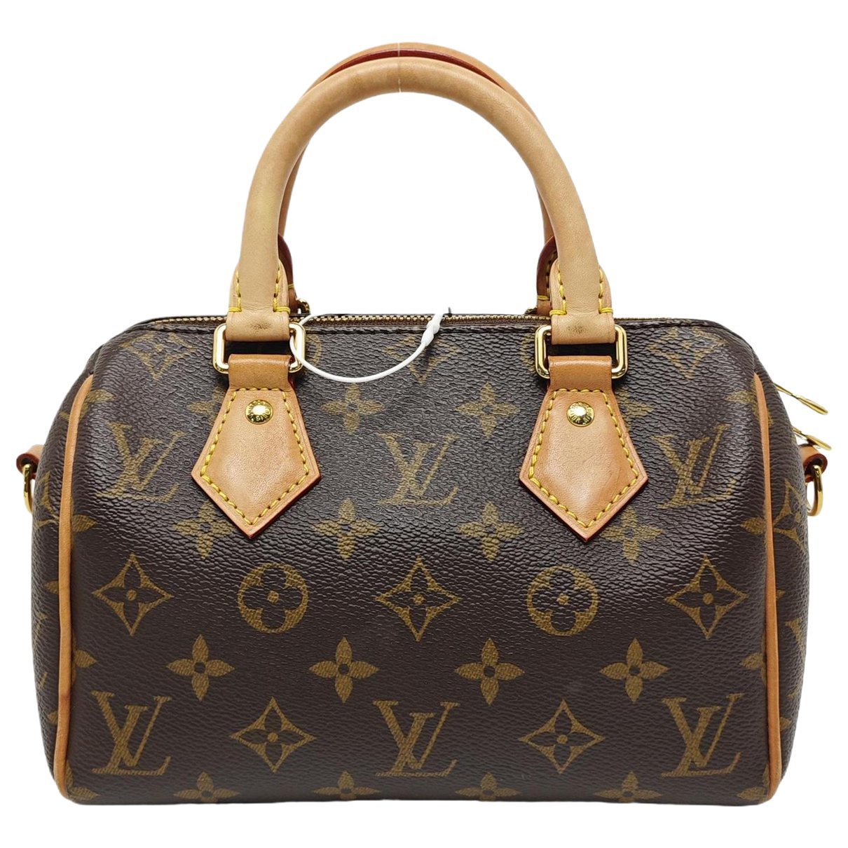 Nano Speedy / Mini HL leather handbag