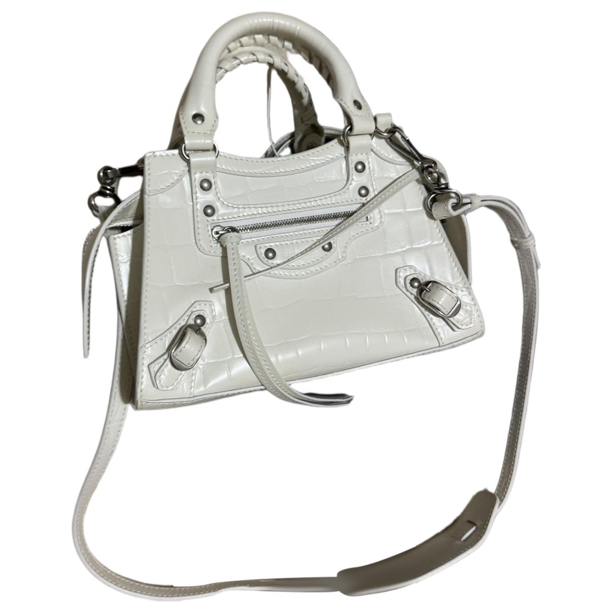 Envelop leather clutch bag