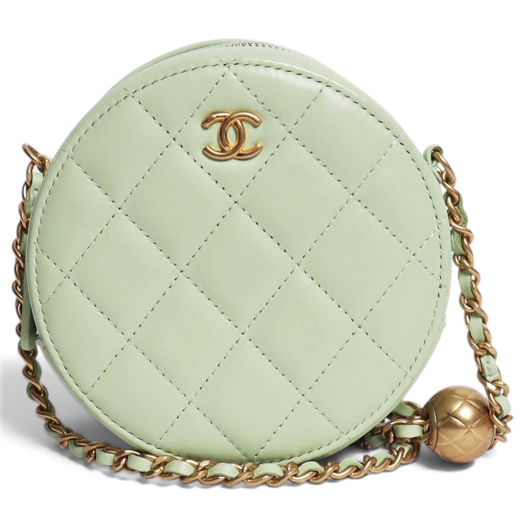 Vanity leather bag