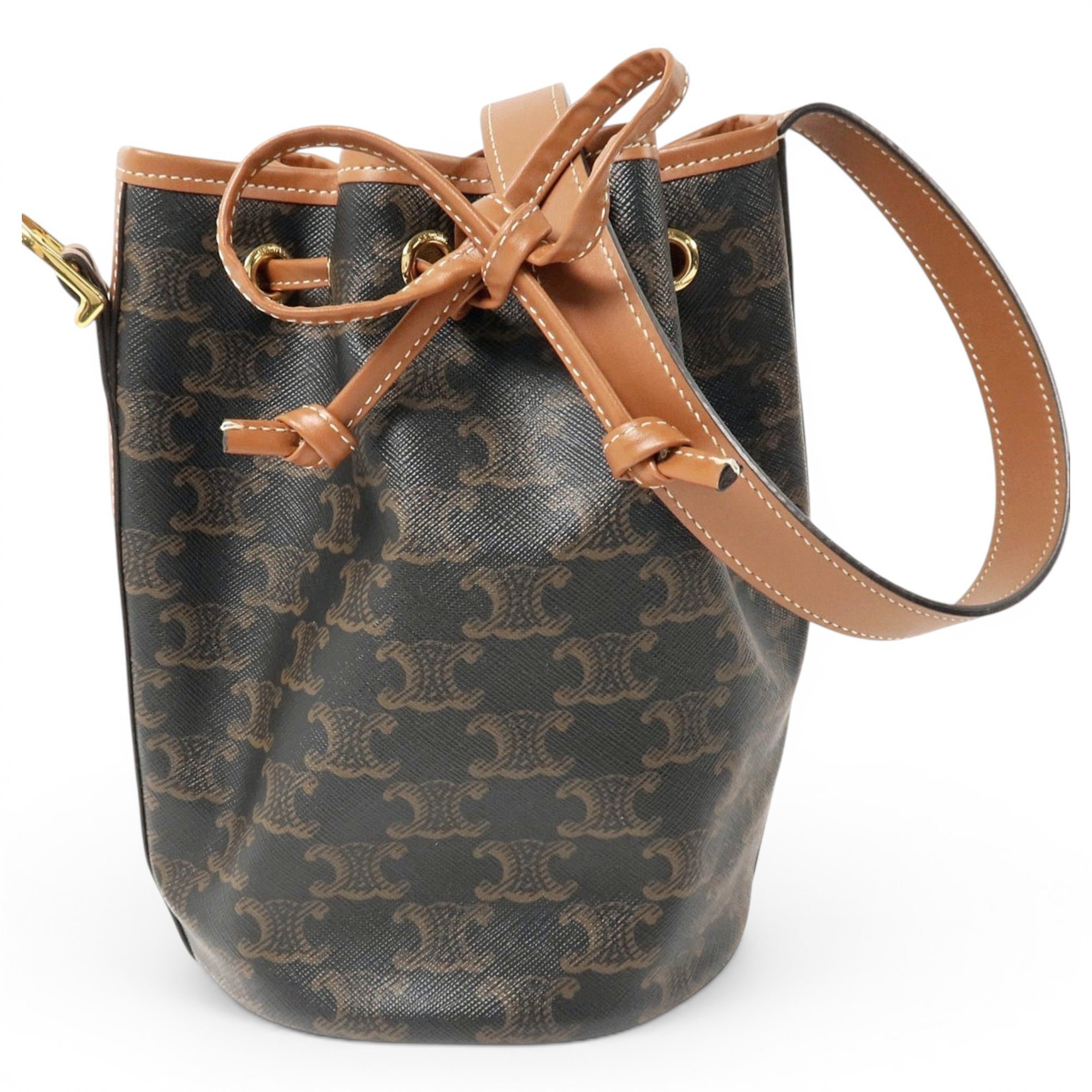 SAC SEAU leather handbag
