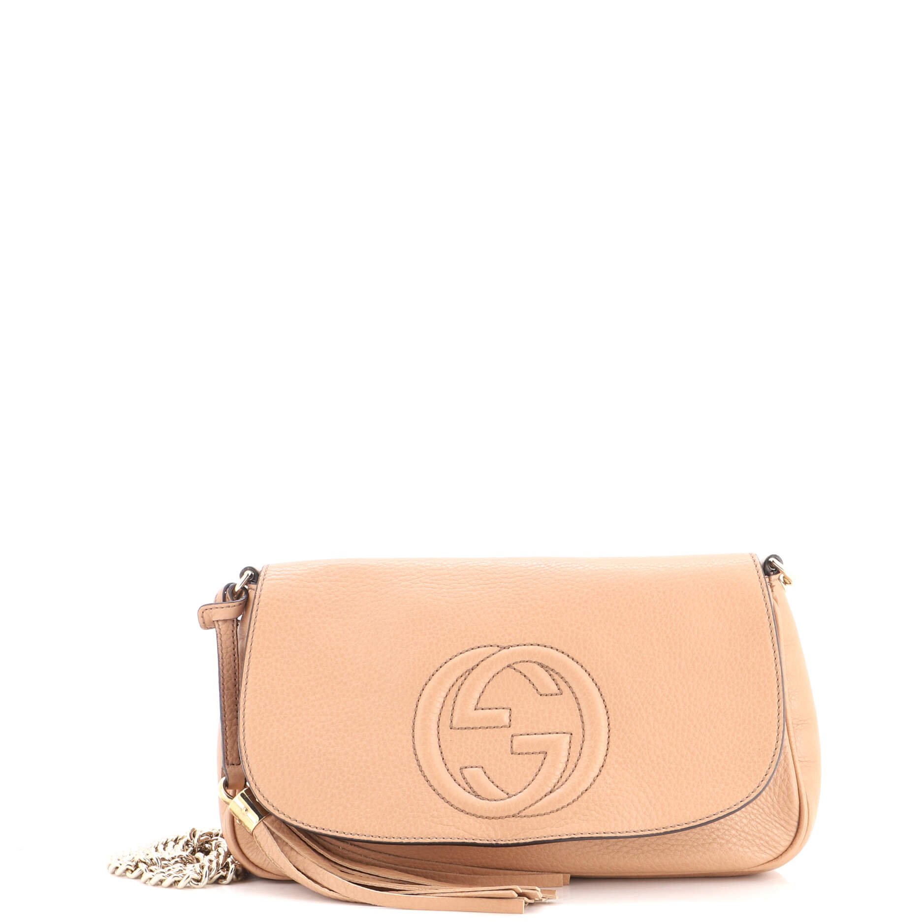 Soho Chain Crossbody Bag Leather Medium