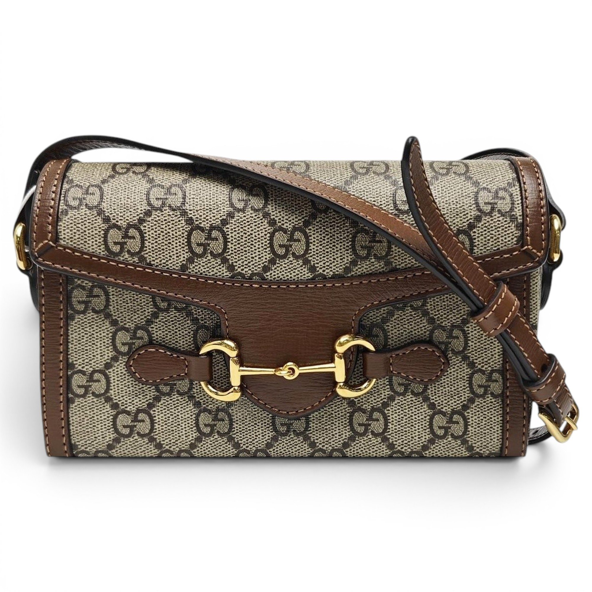 Handle Horsebit 1955 leather handbag