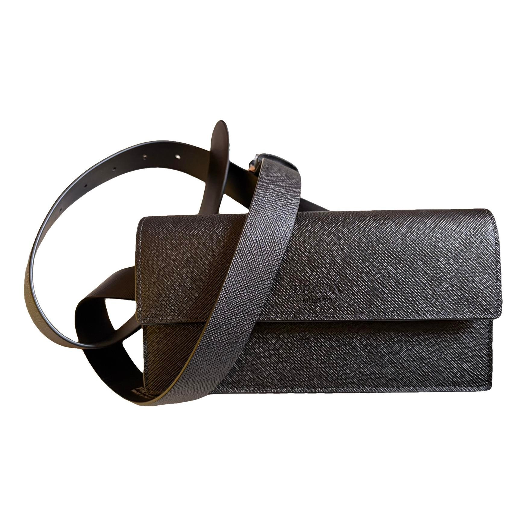 Leather mini bag