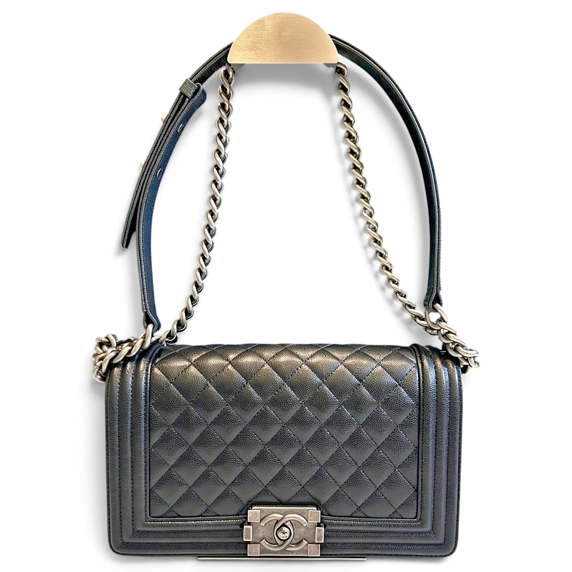 Boy leather handbag