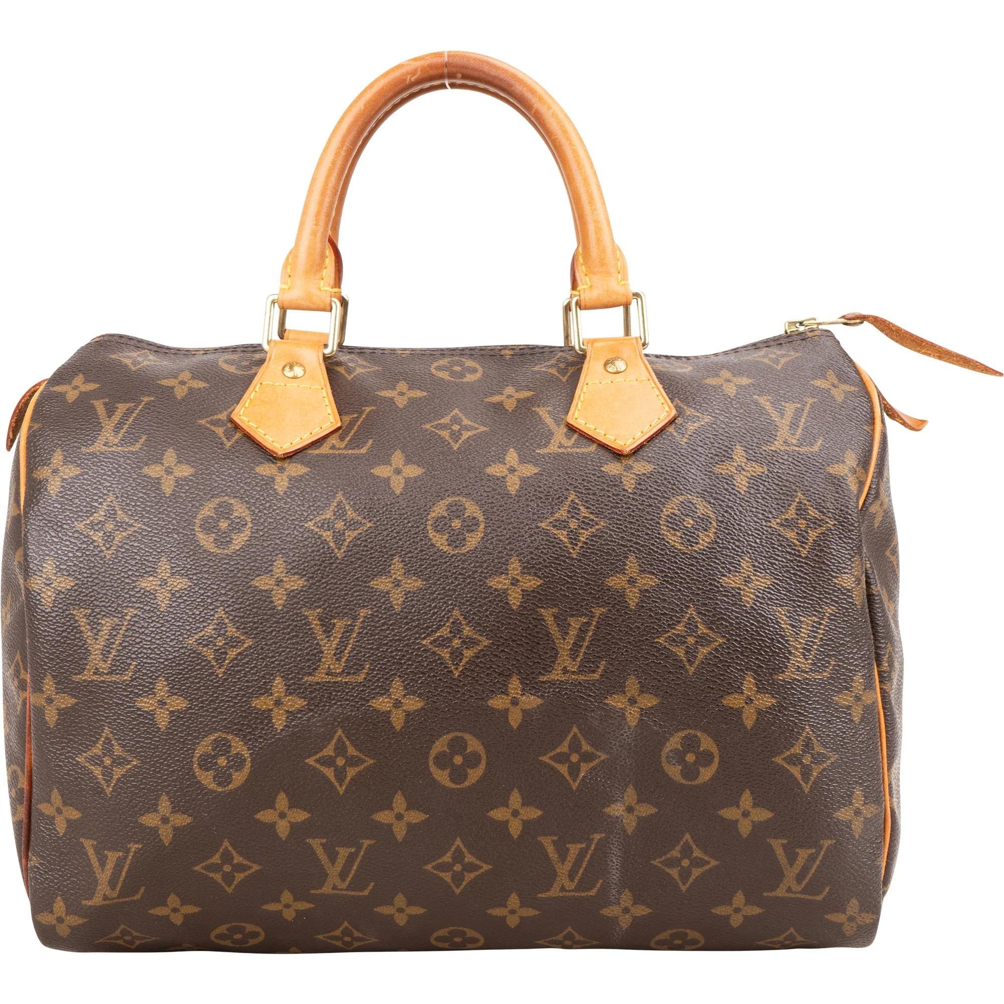 Speedy leather handbag