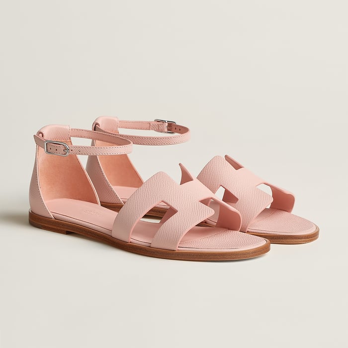 Rose Pâle Santorini Sandal