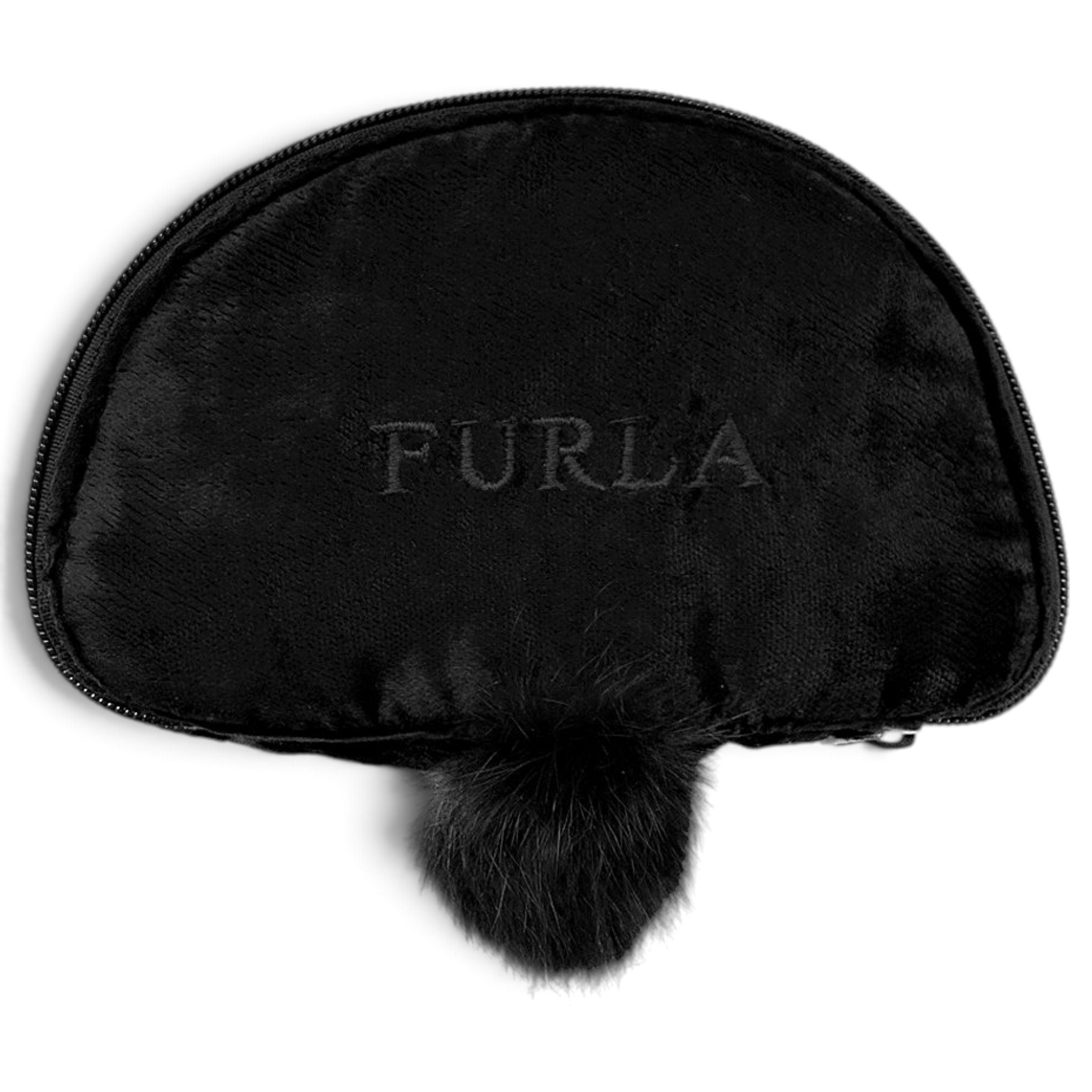 Velvet clutch bag