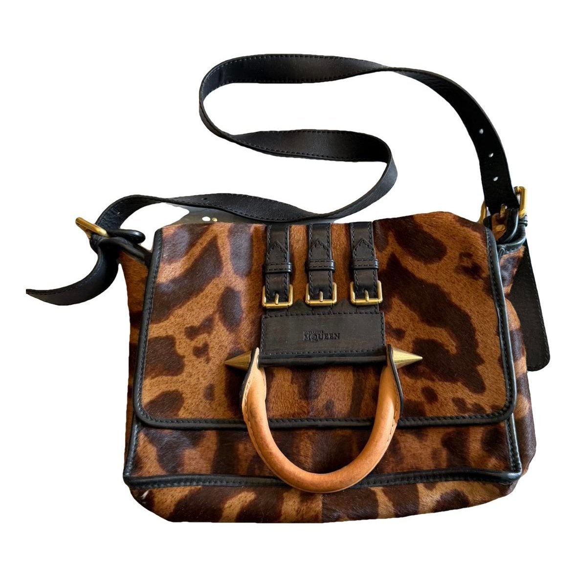 Leather crossbody bag