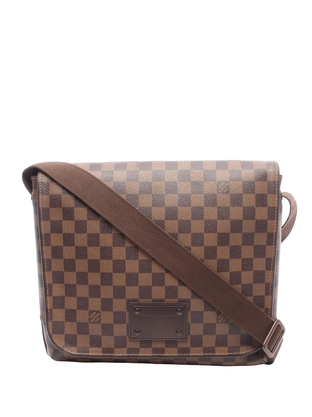 2010 Damier Ebene Brooklyn MM crossbody bag