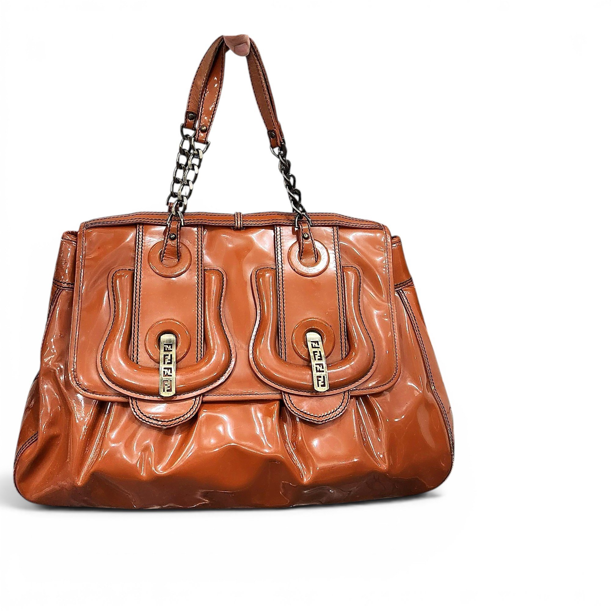 Bag patent leather handbag