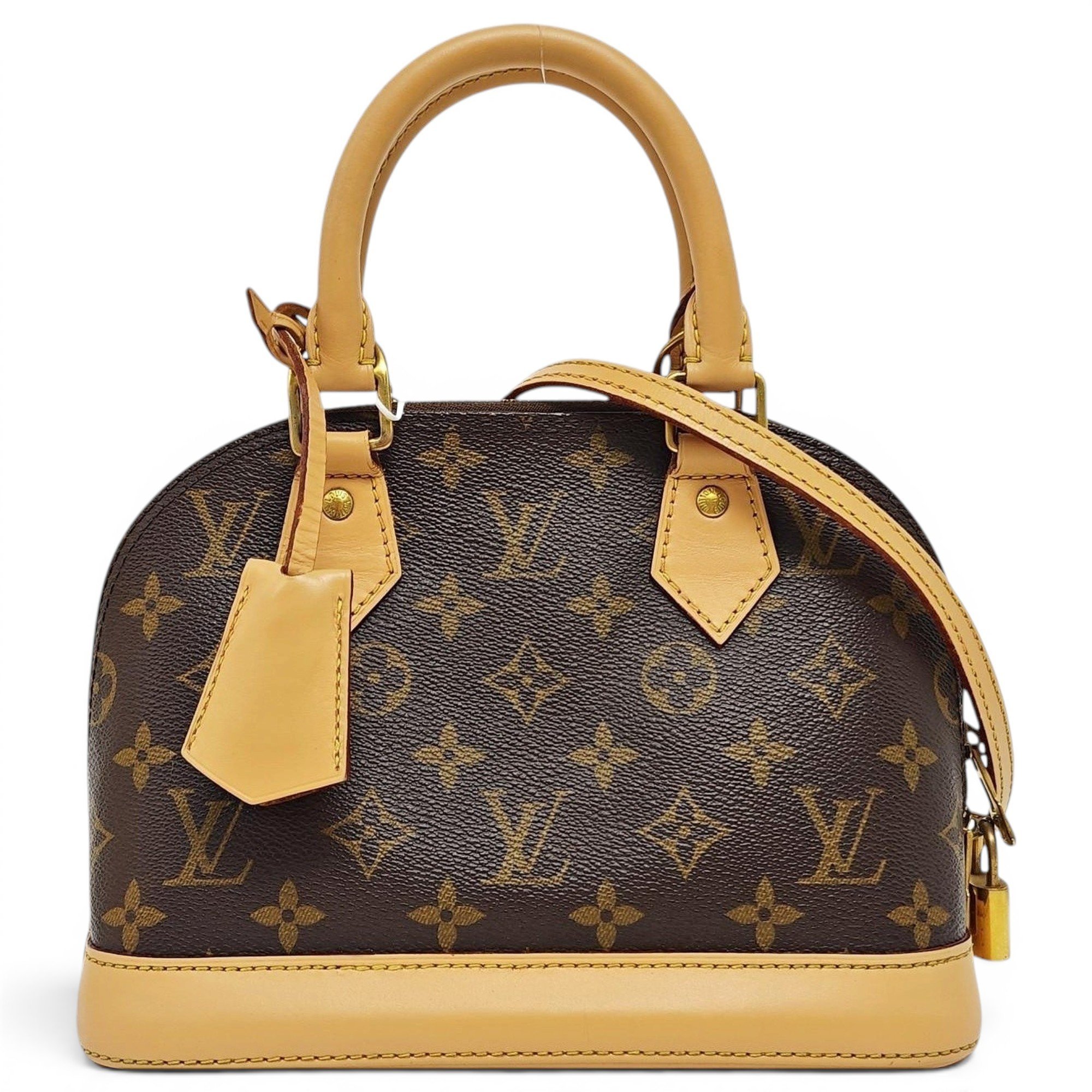 Alma leather handbag