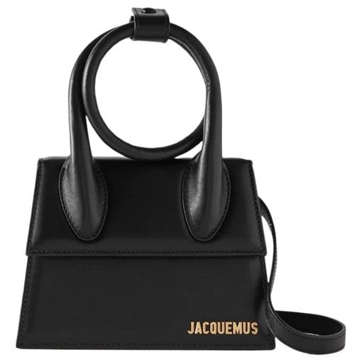 Le Chiquito Noeud leather crossbody bag