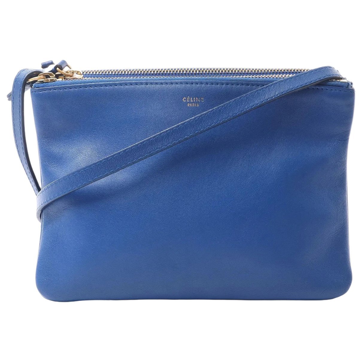 Trio leather crossbody bag