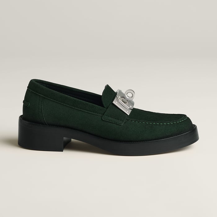 Vert Foncé Mocassim Hot