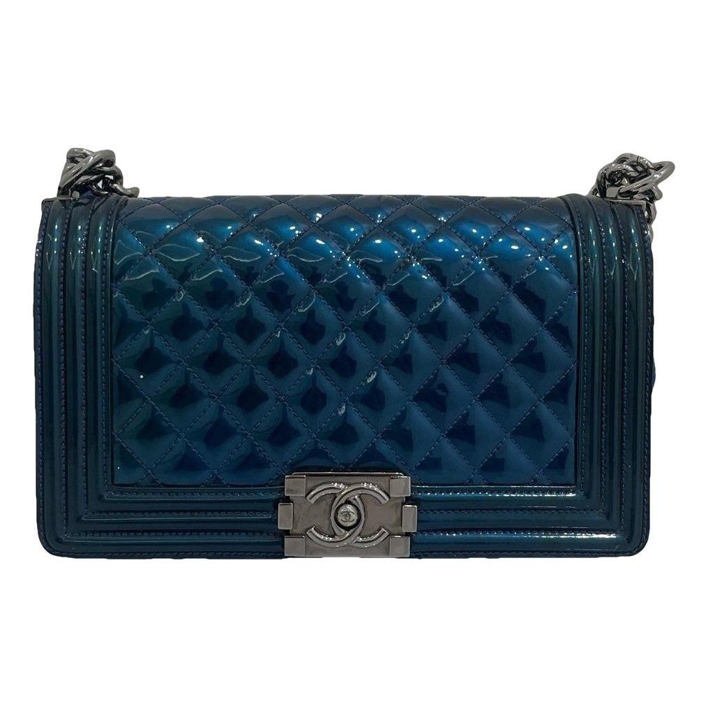 Boy patent leather bag