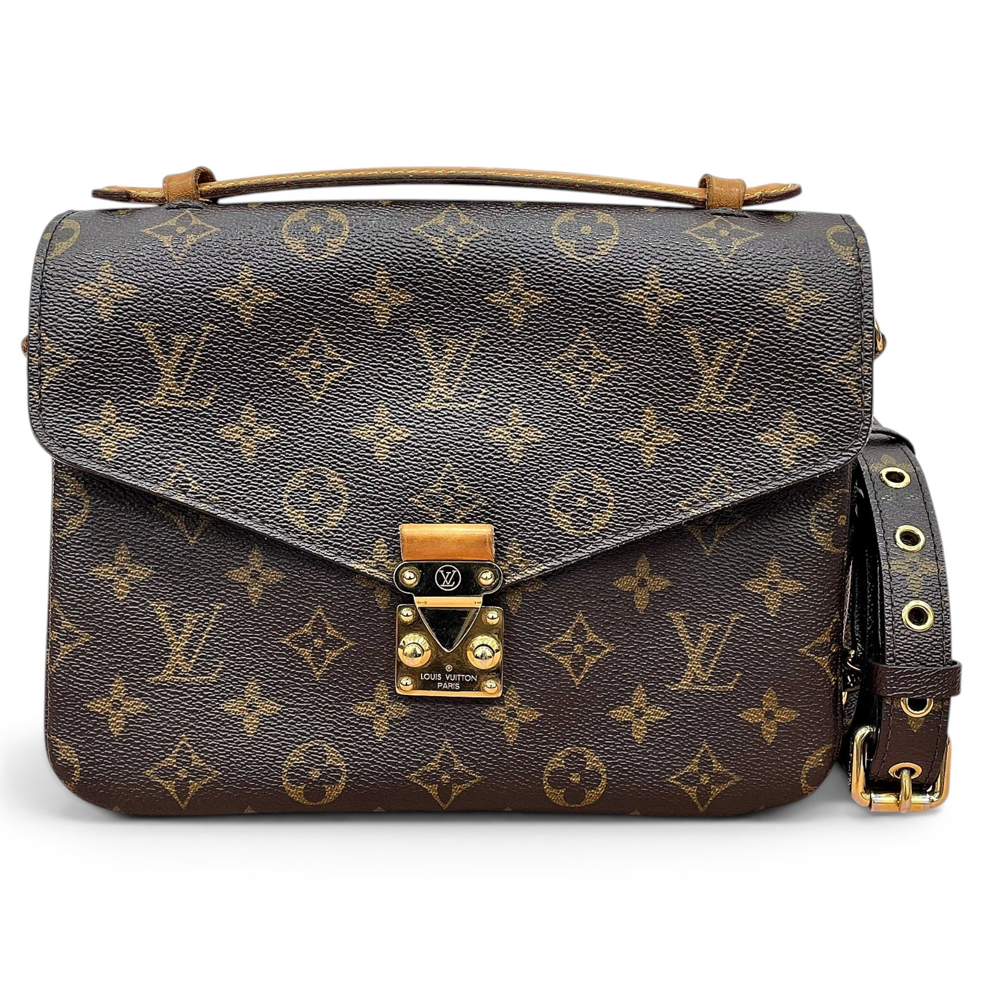 Metis leather handbag