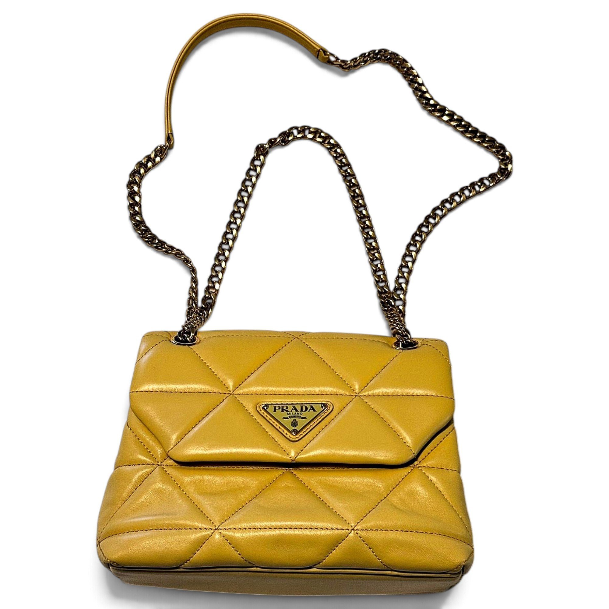 Spectrum leather handbag