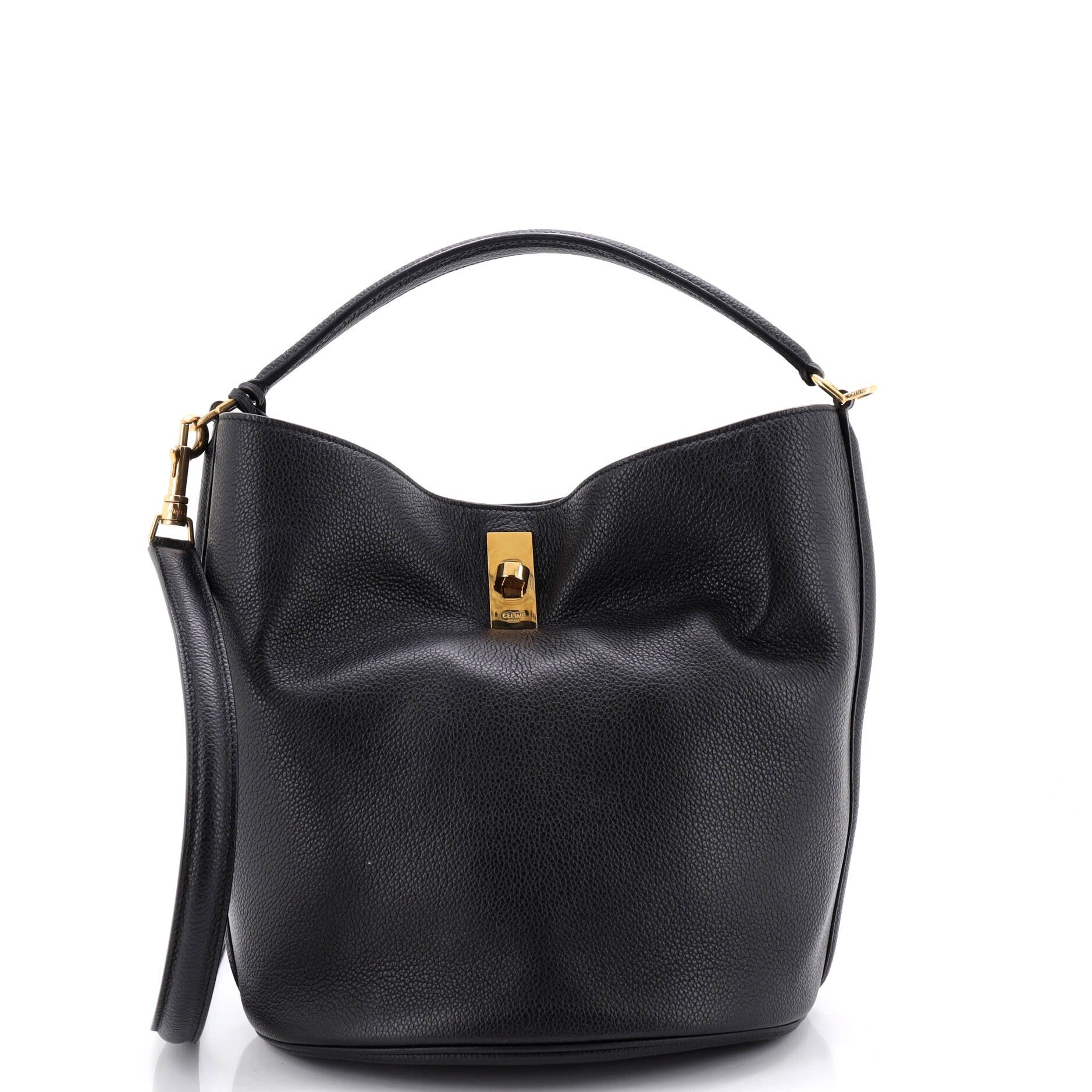 Bucket 16 Bag Leather