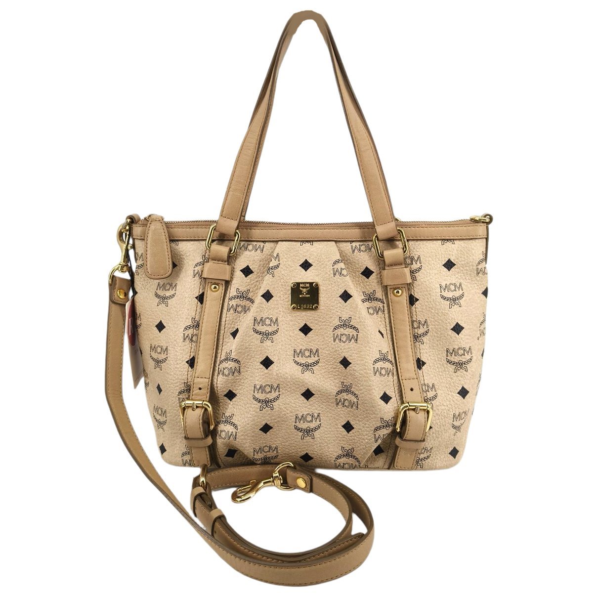 Leather tote