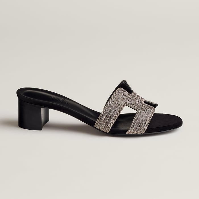 Noir Oasis Sandal