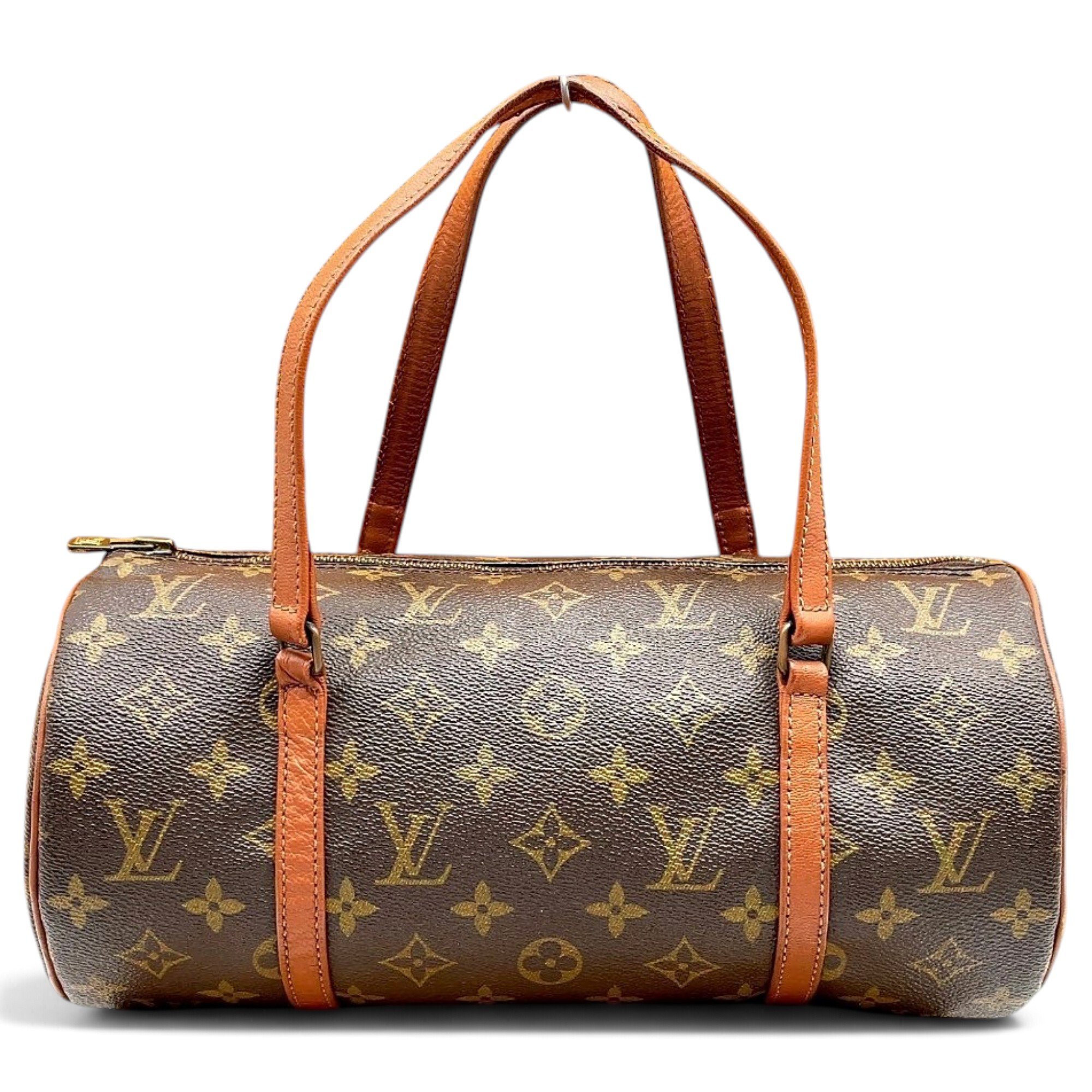 Papillon leather handbag