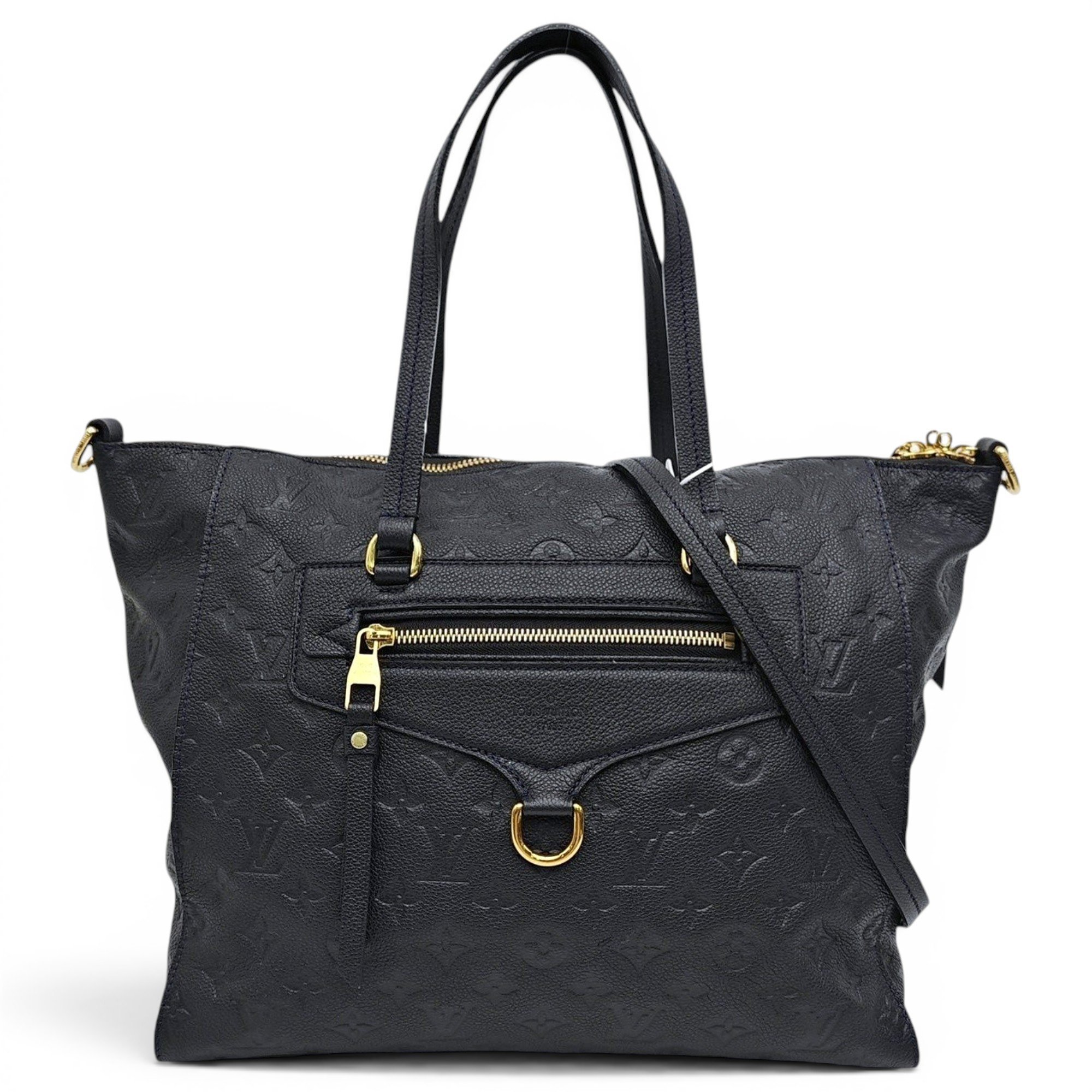 Lumineuse leather handbag