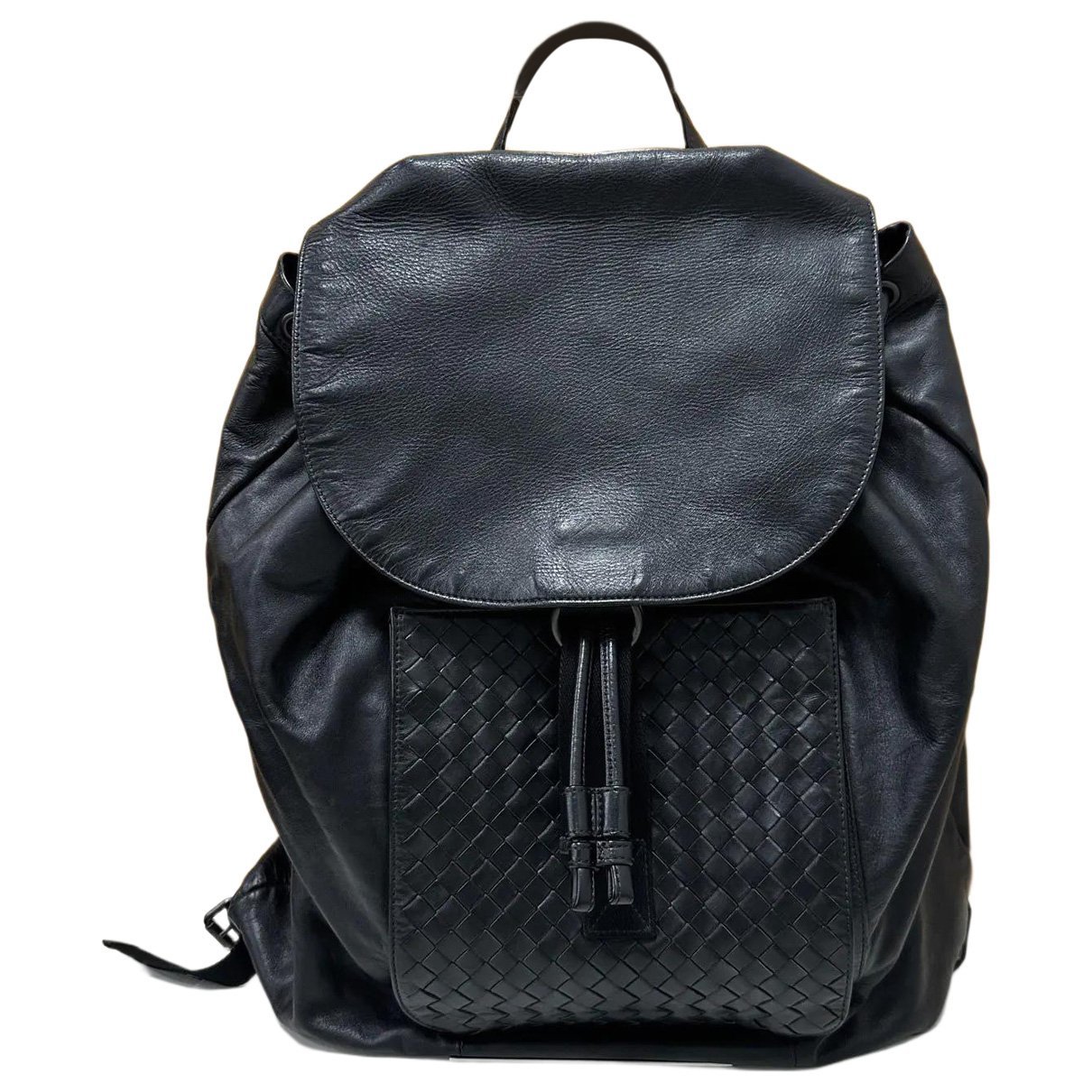 Leather backpack