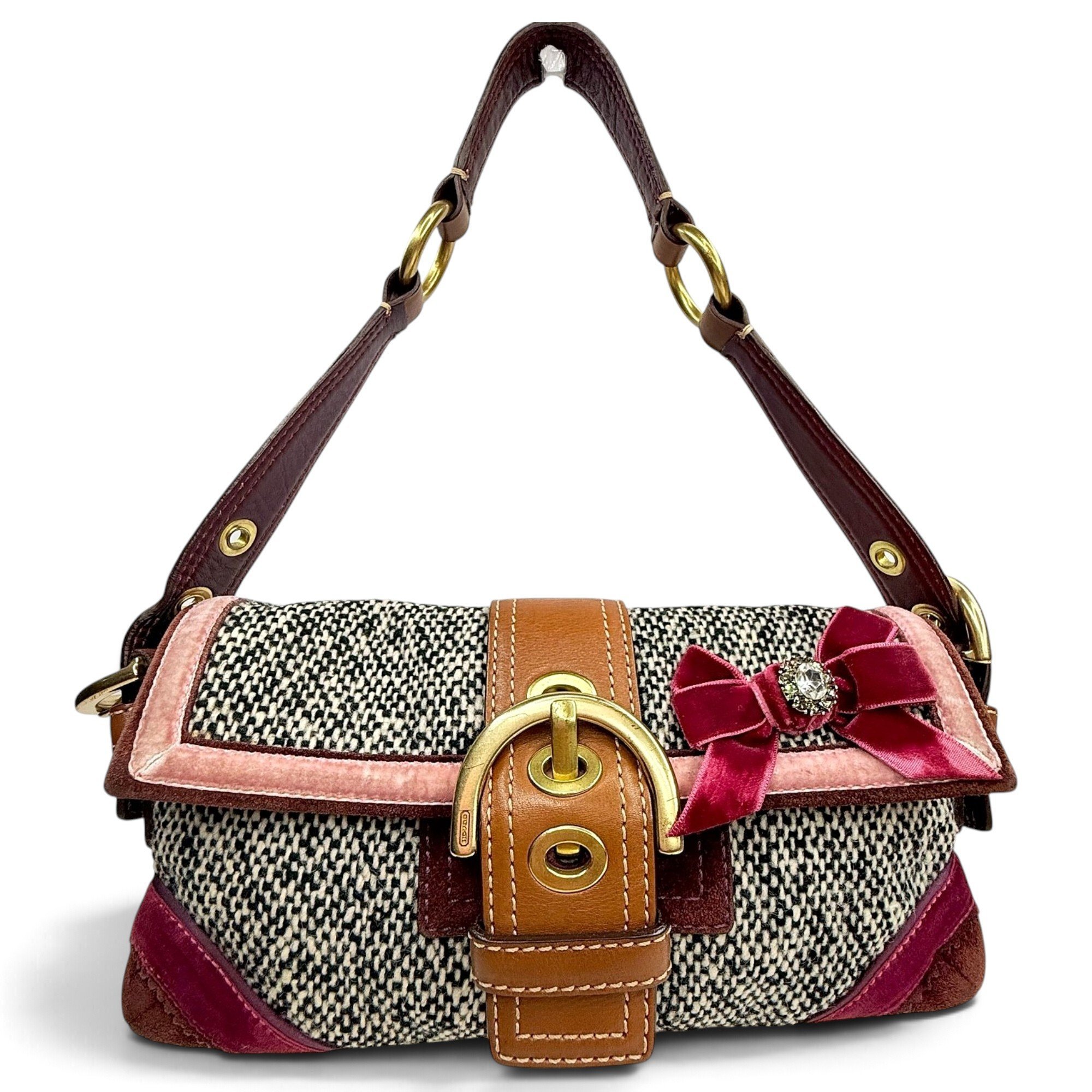 Hamilton Hobo tweed handbag