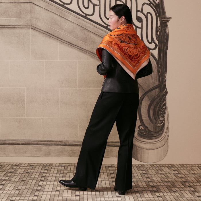 Guepards Bandana Double Face Scarf 90
