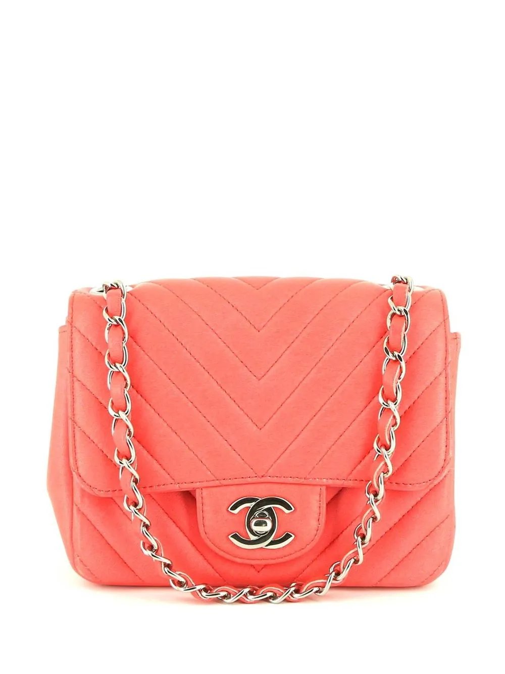 Timeless mini Chevron Classic Flap shoulder bag