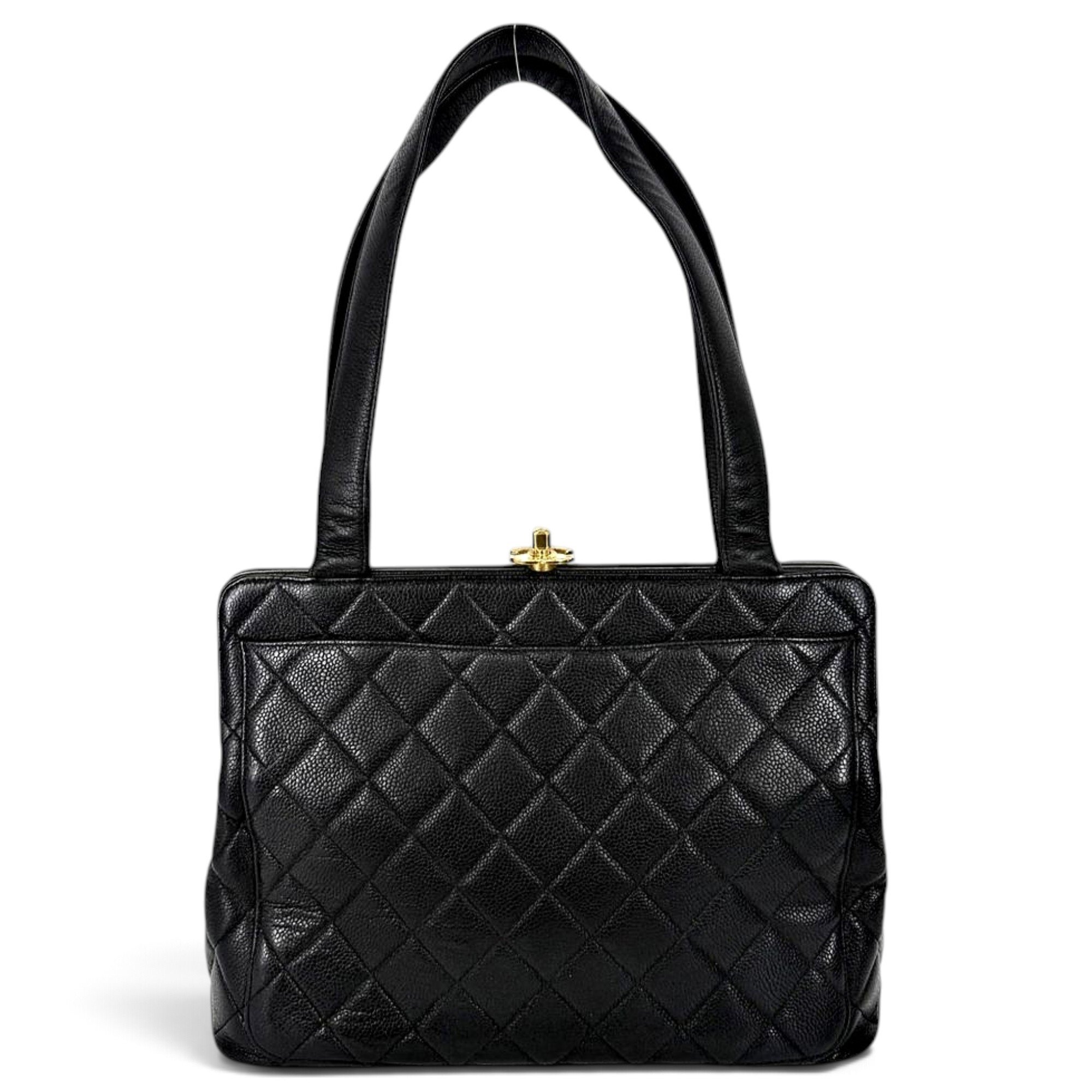 Médaillon leather tote