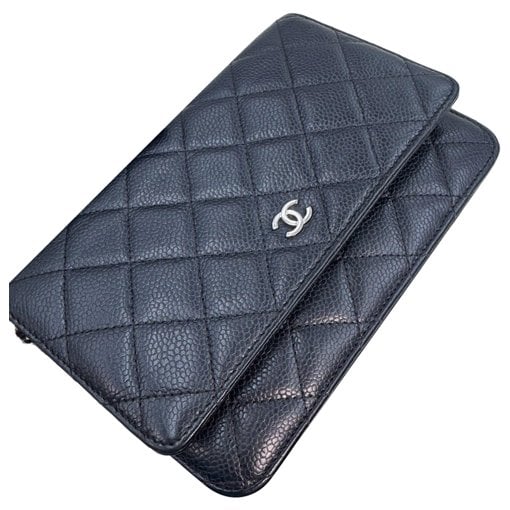 Wallet On Chain Timeless/Classique leather crossbody bag