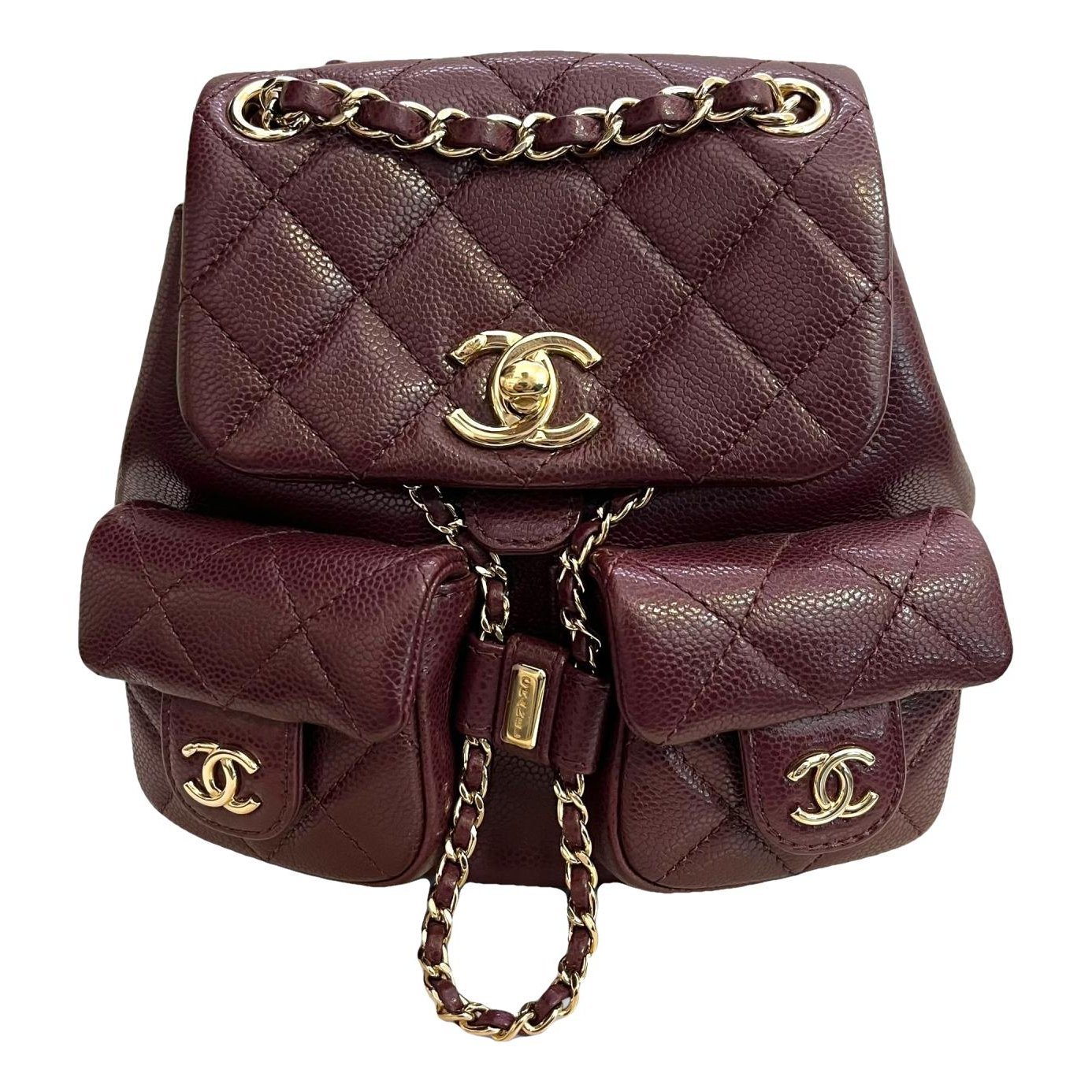 Duma leather backpack